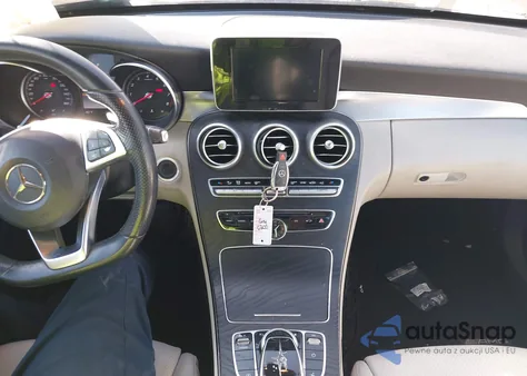 2018 Mercedes-Benz C 300 from USA, damaged, VIN WDDWK4JB7JF749054